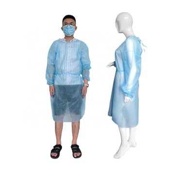 PP Nonwoven Disposable isolation clothing in Safety Clothing for Common Protection chinese one-time isolation clothing